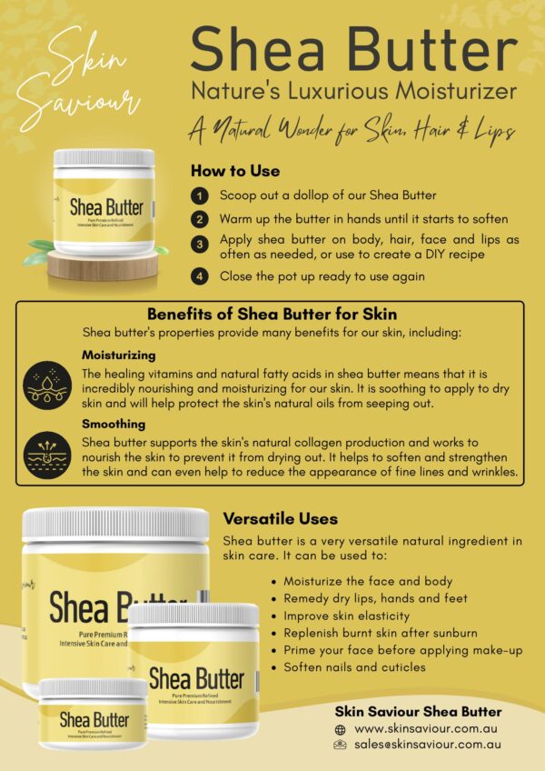 Shea Butter 500 ml - Image 3